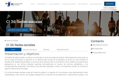 CI Redes Sociales (CI36)