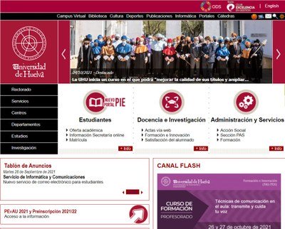 Universidad de Huelva Universidad de Huelva